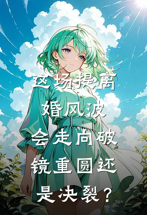 这场提离婚风波，会走向破镜重圆还是决裂？