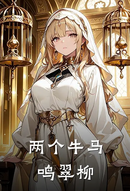 两个牛马鸣翠柳