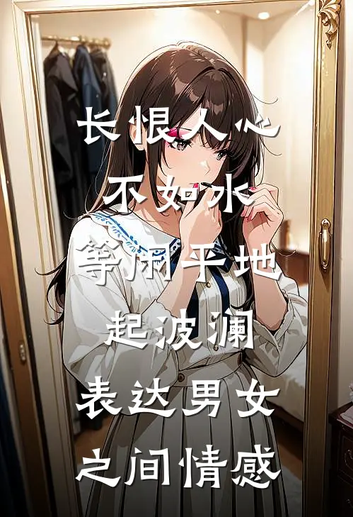 长恨人心不如水,等闲平地起波澜.表达男女之间情感